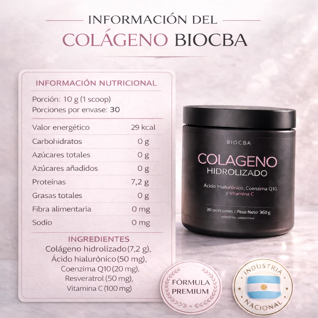 Colágeno Hidrolizado Antiage | 3 Cuotas Sin Interés