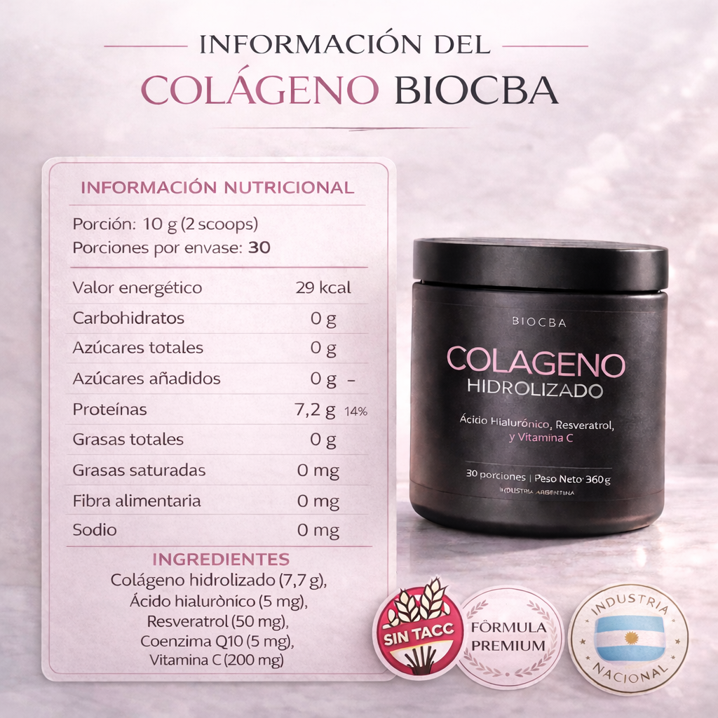 Colágeno Hidrolizado Antiage | 3 Cuotas Sin Interés