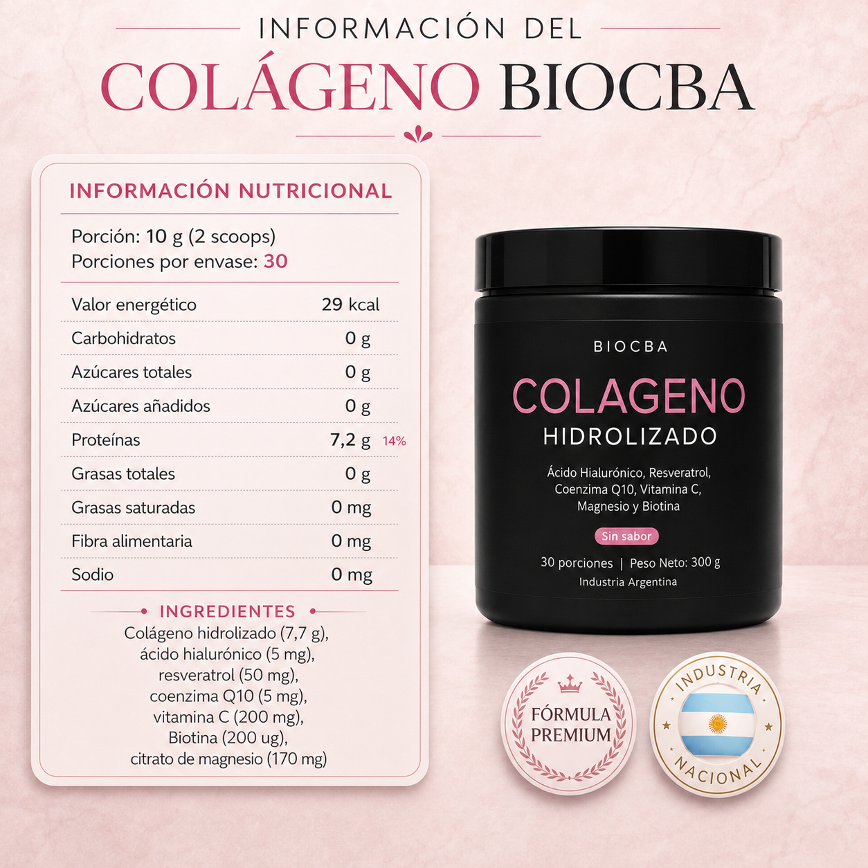 Colágeno Hidrolizado Antiage | 3 Cuotas Sin Interés